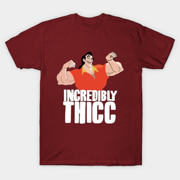 Incredibly Thicc T-Shirt by Whitelaw Comics